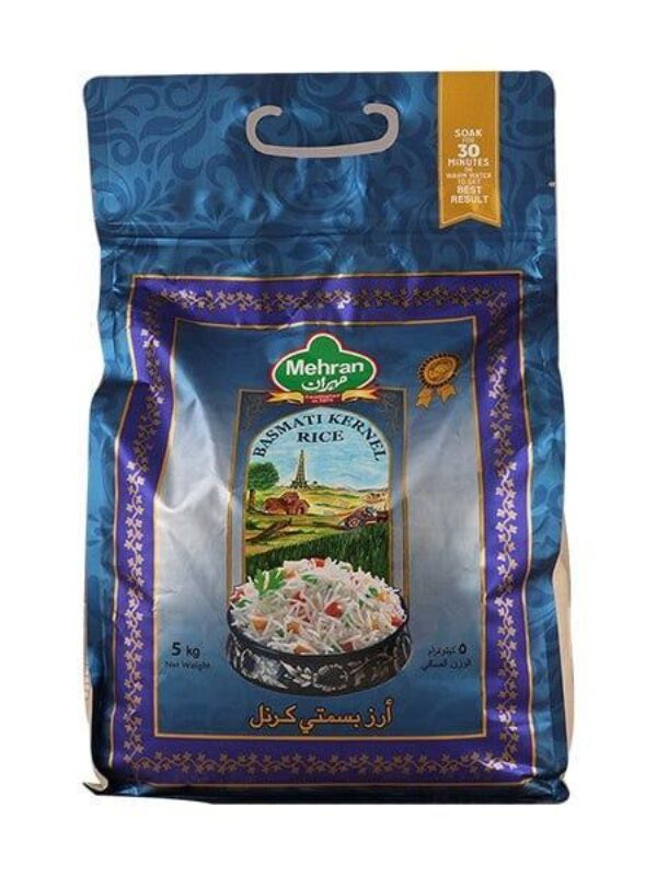 Basmati Kernel Rice (Mehran), 5Kg