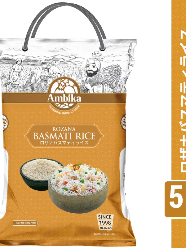 Ambika Rozana Basmati Rice 5 Kg