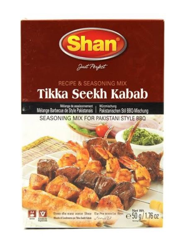 Tikka Seekh Kabab 50g Shan