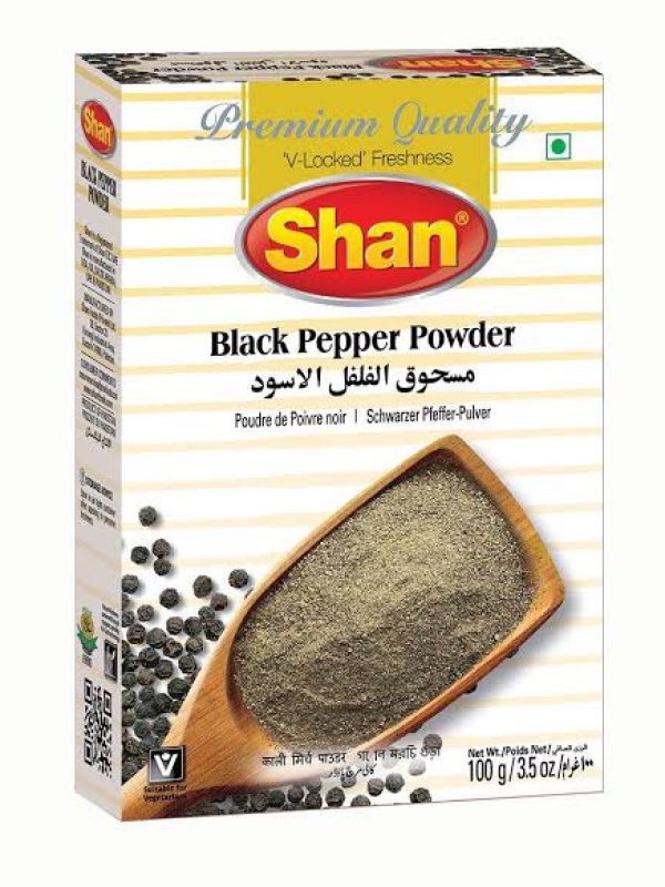 Black Pepper Powder 100g Shan
